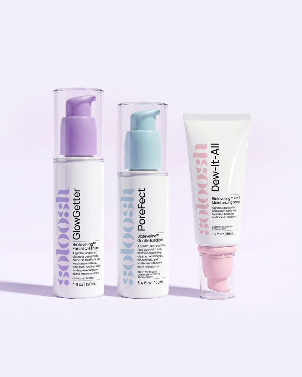 Soloosh 3-Step Skincare Set